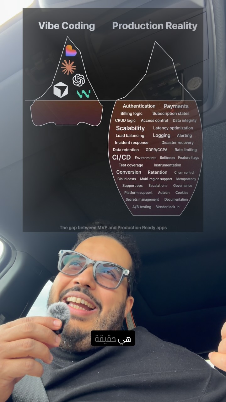 هل يكفي vibe coding لبناء نظام كامل؟